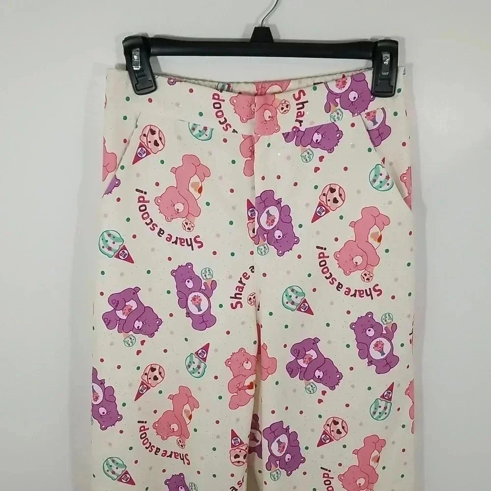 {Aviva} Korean Fashion Care Bears + Baskin-Robbins Ice Cream Printed Pan… - Picture 4 of 15